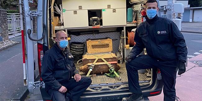 Almanya'da İkinci Dünya Savaşı’ndan kalma patlamamış bomba imha edildi