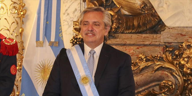 Arjantin Devlet Başkanı Alberto Fernandez Kovid-19'a yakalandı