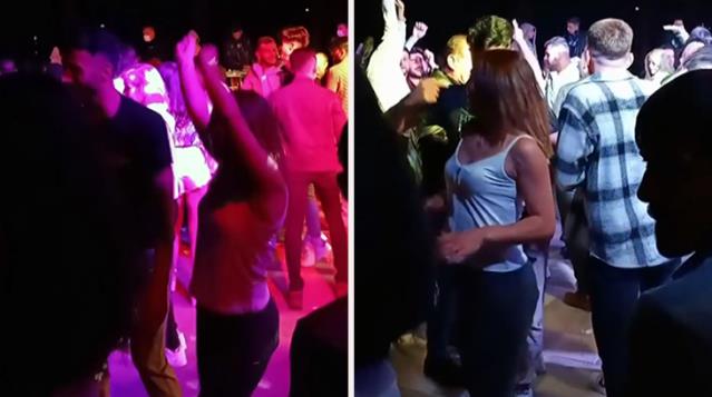 Bayi toplantısına katılan çalışanlar, 5 yıldızlı otelde korona kurallarını hiçe sayarak böyle eğlendi