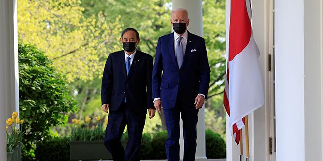 Biden ilk yüz yüze görüşmesini gerçekleştirdi