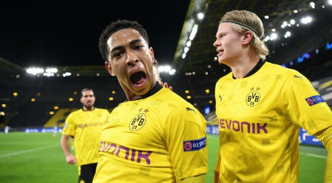 Borussia Dortmund’un 17 yaşındaki yıldızı Jude Bellingham tarihe geçti
