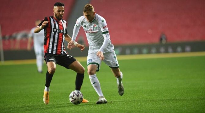 Bursaspor’un Süper Lig hayali suya düştü