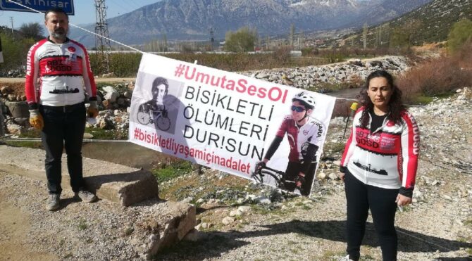 Cumhurbaşkanlığı Bisiklet Turu’nda ‘Umut Gündüz’ unutulmadı
