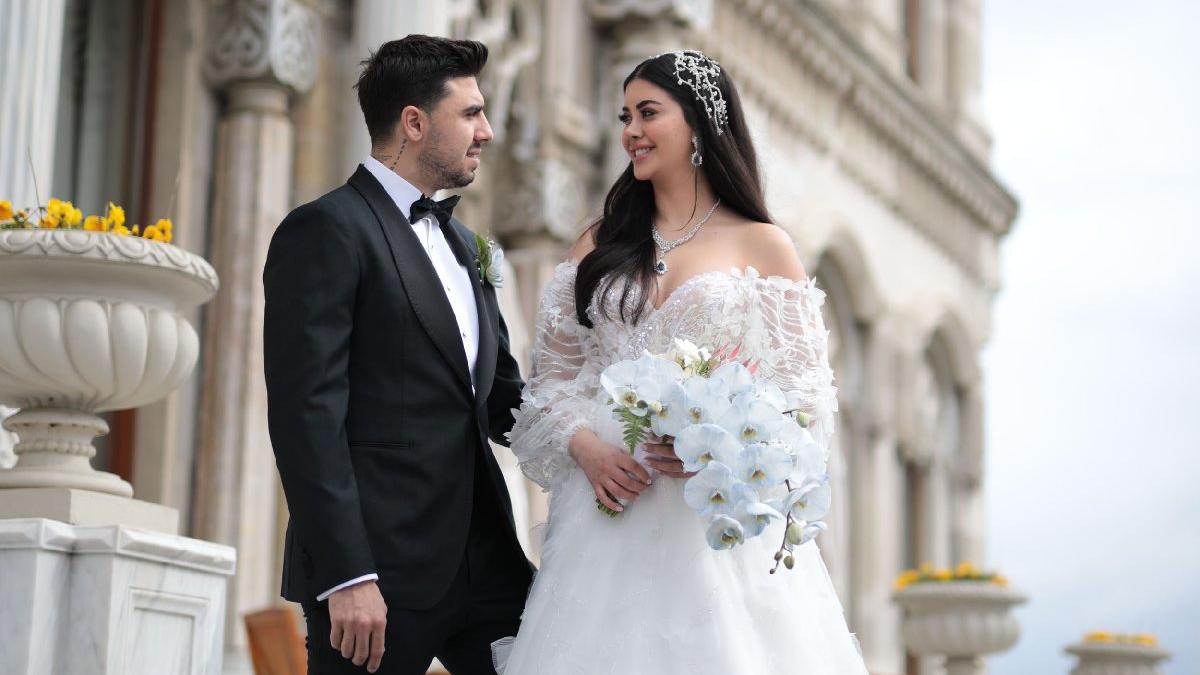 Fenerbahçeli futbolcu Ozan Tufan ve Rojin Haspolat evlendi