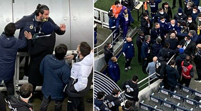 Fenerbahçe Kasımpaşa maçı sonunda tartışma! Emre Belözoğlu ve Volkan Demirel…