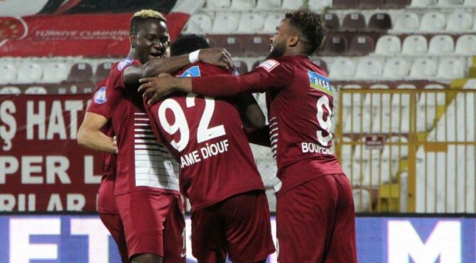 Hatayspor’un golcüleri birbirleri ile yarışıyor
