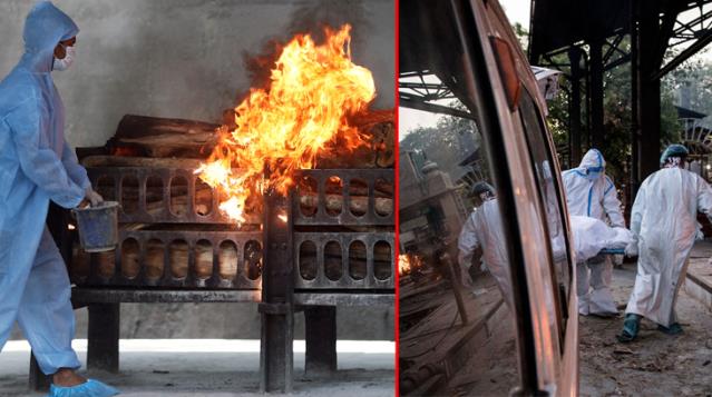 Koronaya yenik düştüler! Sağlık sistemi çöken ülkede cansız bedenleri yakan fırınlar artık 24 saat çalışıyor