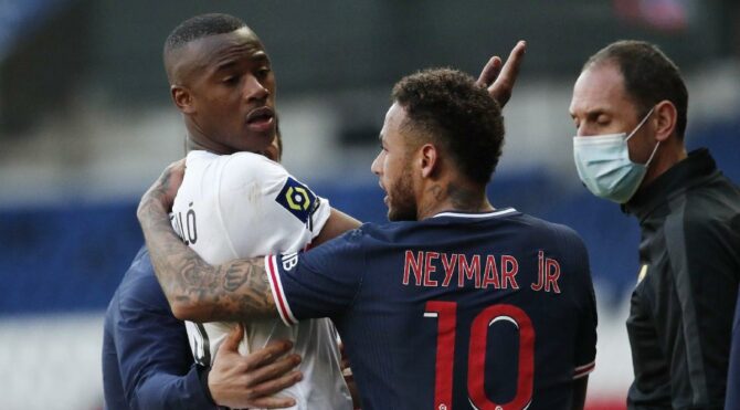 Lille PSG’den zirveyi geri aldı! Kırmızı kart gören Neymar koridorda çıldırdı
