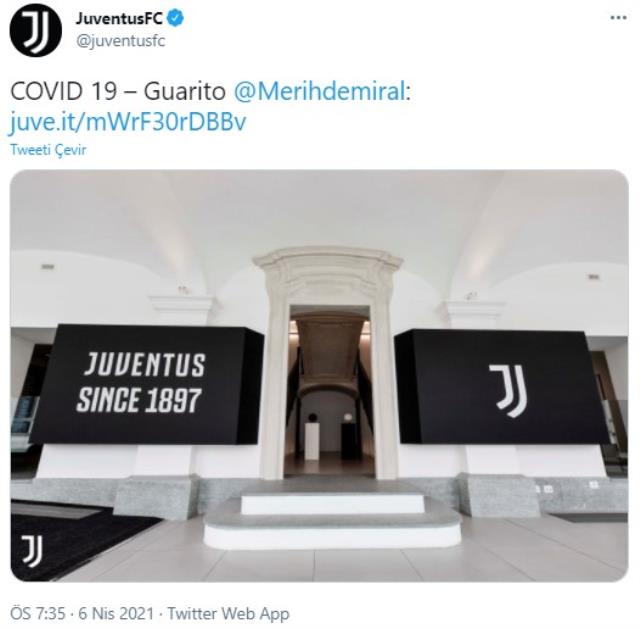Merih Demiral, koronavirüsü atlattı Merih Demiral, koronavirüsü atlattı