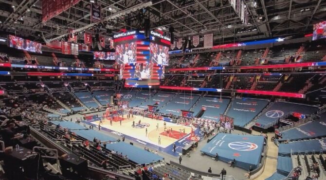 Washington’da NBA taraftarları aylar sonra takımına kavuştu