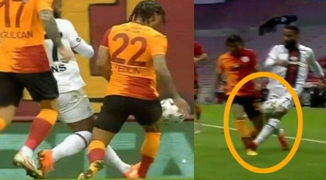 Yedlin’e yapılan hareket ortalığı ayağa kaldırdı! Kırmızı kart beklentisi…