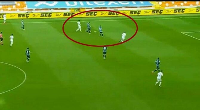 Adana Demirspor Balıkesirspor maçına damga vuran ofsayt pozisyonu