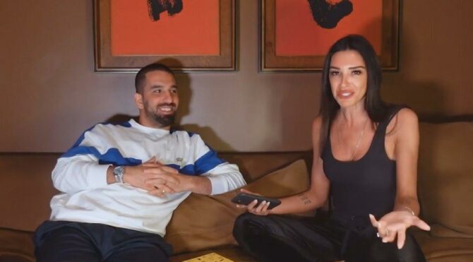 Arda Turan eşi Aslıhan Doğan Turan’a konuştu: Kimseyle tartışmam
