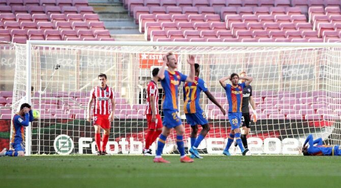 Barcelona ve Atletico Madrid yenişemedi, Real Madrid sevindi