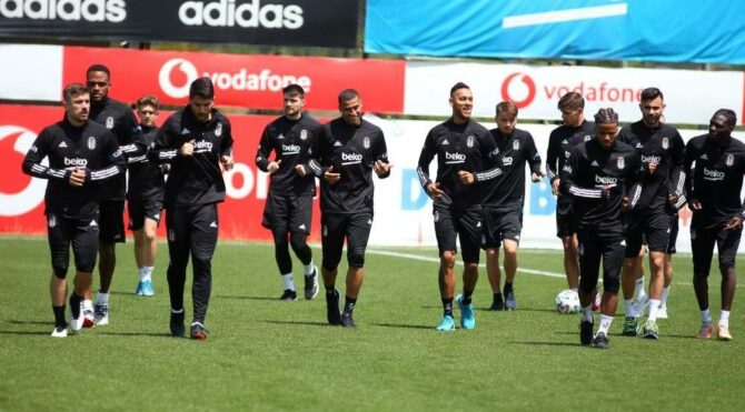 Beşiktaş’ta Aboubakar antrenmana çıkmadı, N’Koudou koşu yaptı