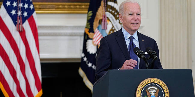Biden 4 Temmuz'u işaret etti: 160 milyon kişiye aşı