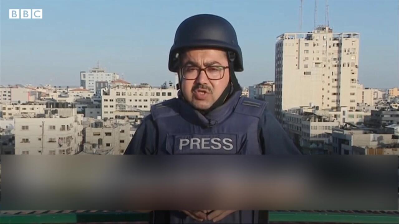 Bombardımanda yayına devam etti
