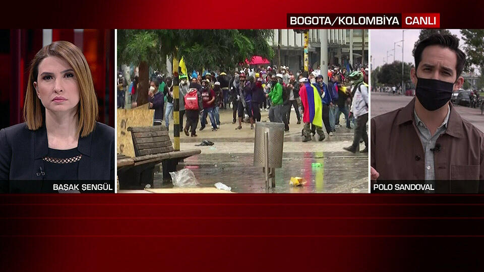 CNN International muhabiri aktardı: Kolombiya'da neler oluyor?