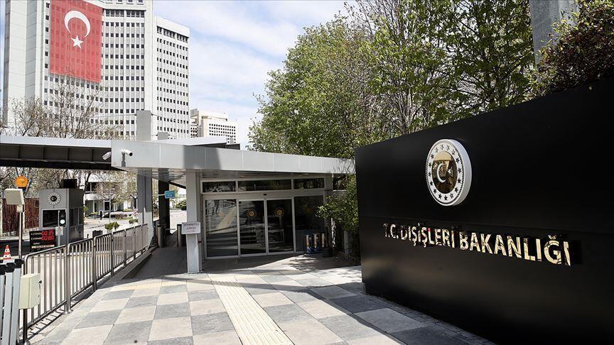 Dışişleri Bakanlığı'ndan İsrail'e tepki