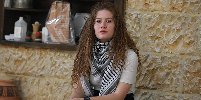 'Filistin'in cesur kızı' Temimi, dünyaya seslendi