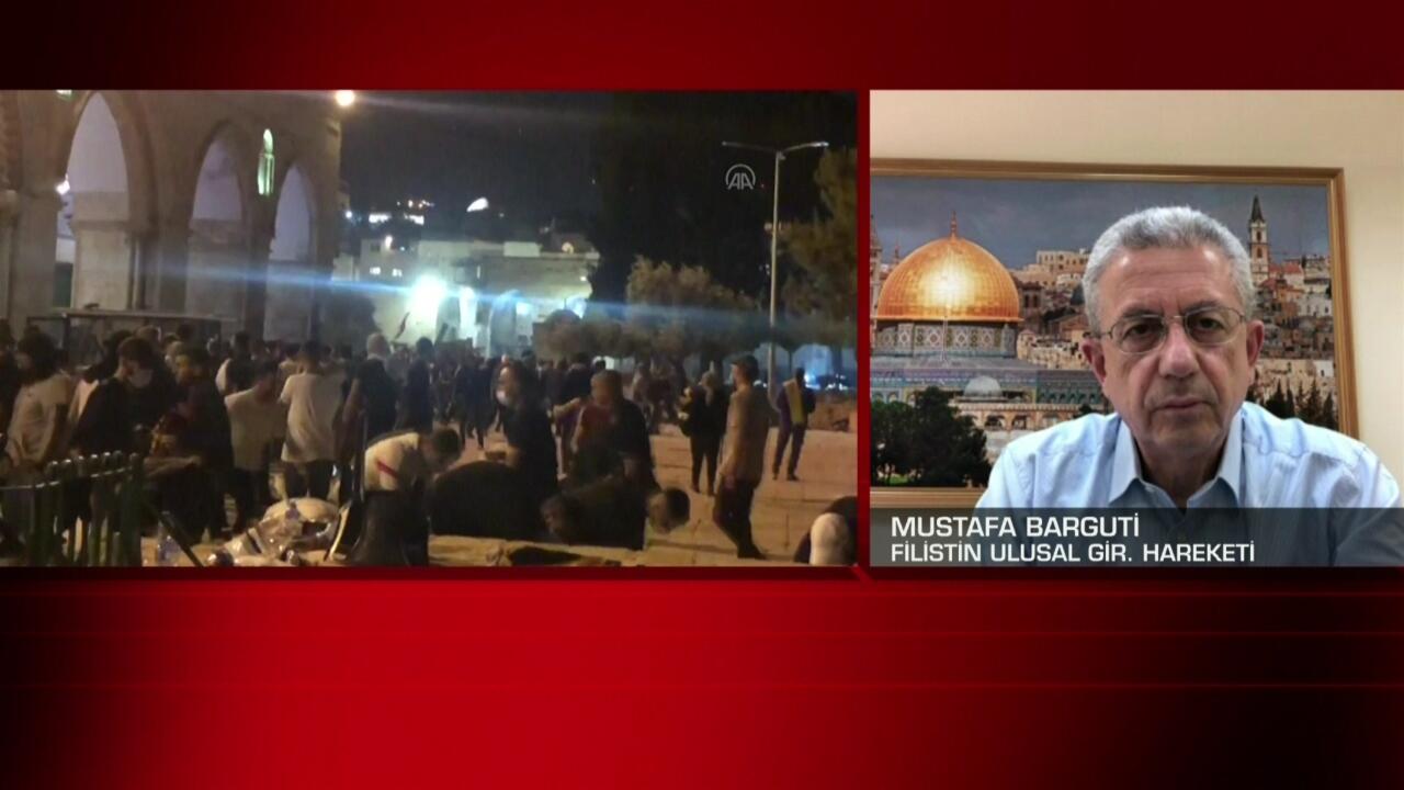 Filistinli lider Mustafa Barguti CNN TÜRK'te