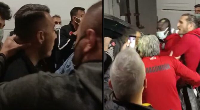 Ghezzal’in menajeri ve Karagümrüklü Ndao kavga etti