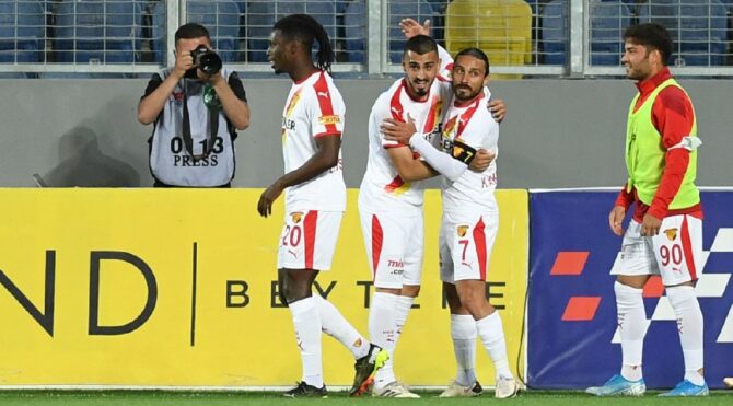 Göztepe galibiyete kilitlendi