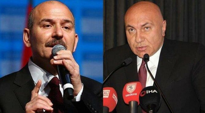 İçişleri Bakanı Süleyman Soylu’dan Samsunspor Kulübü Başkanı Yüksel Yıldırım hakkında suç duyurusu
