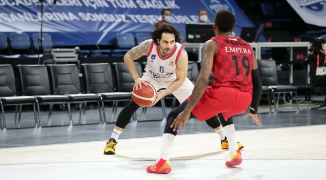 ING Basketbol Süper Ligi Play-Off: Anadolu Efes: 96 – Gaziantep Basketbol: 73