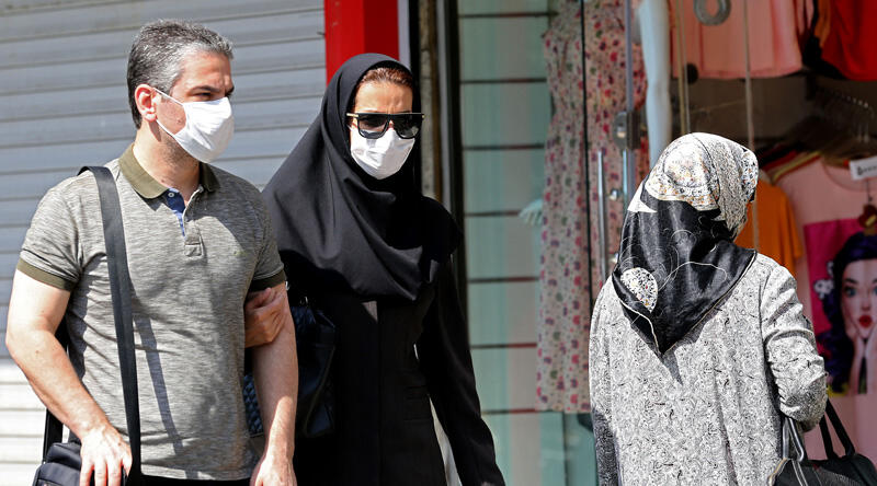 İran'da son 24 saatte 394 kişi COVID-19'dan hayatını kaybetti