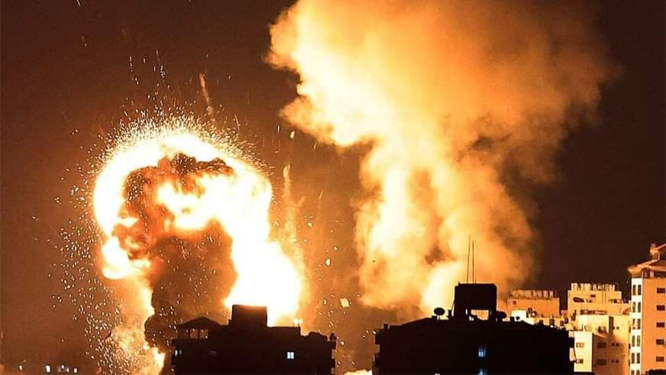 İsrail'den Gazze'ye yoğun saldırı