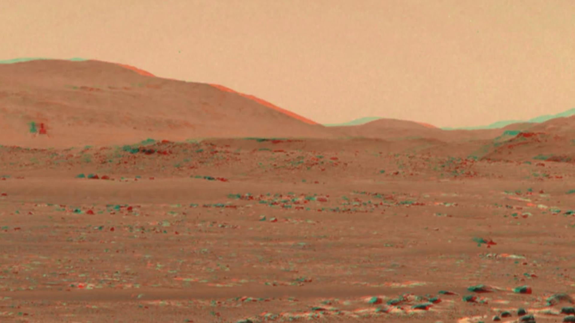 Mars'ın 3D videosu yayınlandı... Gözlükle izlemek gerekiyor