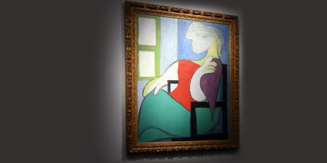 Picasso’nun 'Pencerenin yanında oturan kadın' tablosu 103 milyon dolara satıldı