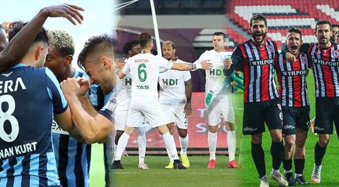 Süper Lig yolunda TFF 1. Lig’de heyecan son haftaya kaldı Adana Demirspor, Giresunspor ve Samsunspor…