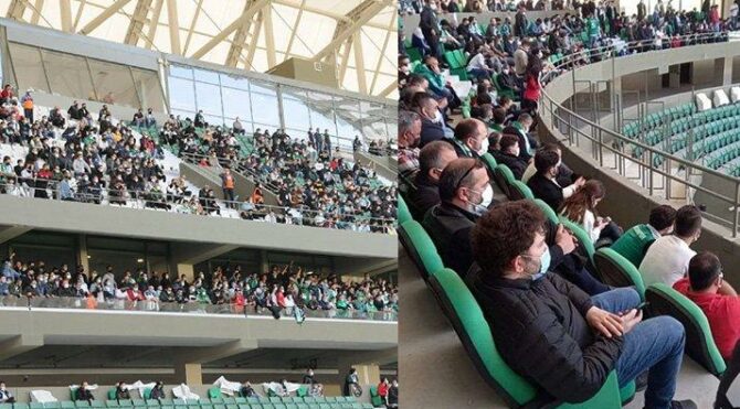 Tam kapanmada tribünleri dolduran Adana Demirspor ve Giresunspor’a komik ceza