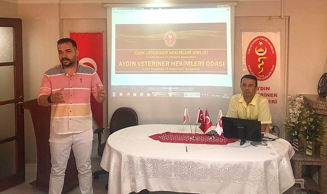 Aydın'da veterinerler hekimlere yönelik hizmet içi eğitimler sürüyor