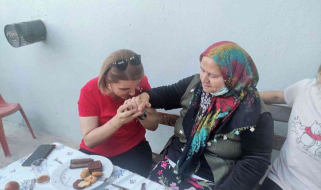 Başkan Hürriyet, şehit ailesi ile bir araya geldi