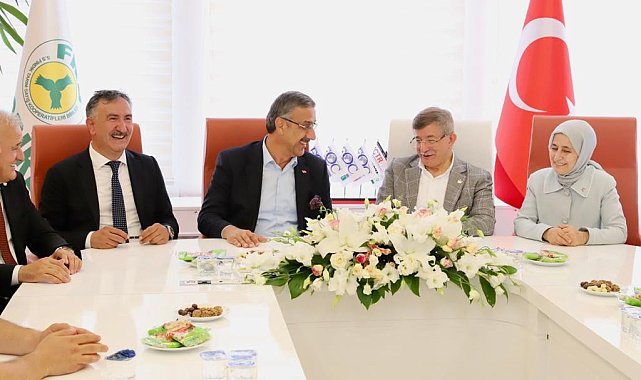 Davutoğlu'ndan FİSKOBİRLİK'e ziyaret