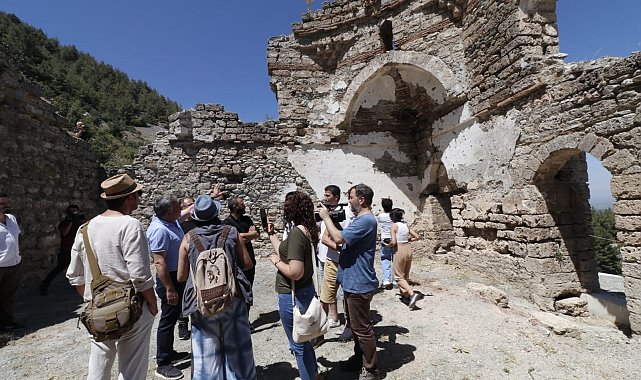 Denizli basını Honaz'da buluştu