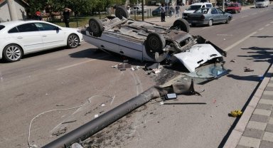 Denizli'de son 1 haftada 84 trafik kazası meydana geldi