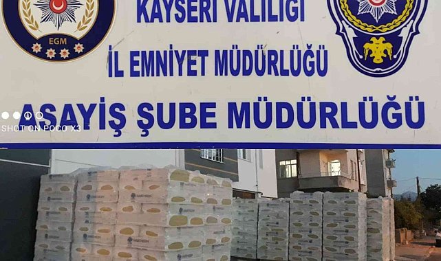Depodan 450 bin TL'lik malzeme çalan 2 şüpheli yakalandı