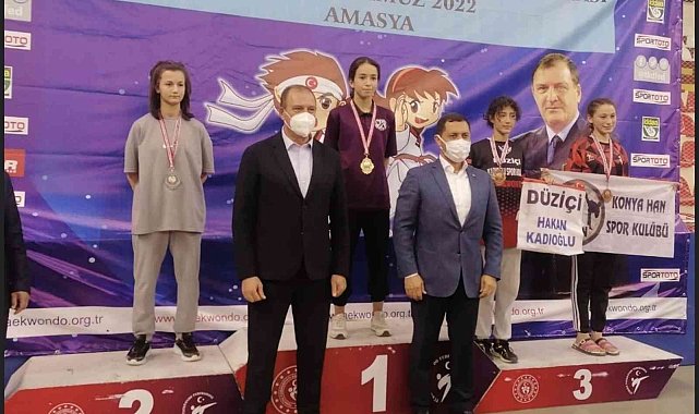 Dodurgalı sporcu Türkiye Taekwondo Şampiyonasında ikinci oldu