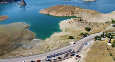 Elazığ'da bayram öncesi helikopter destekli trafik denetimi