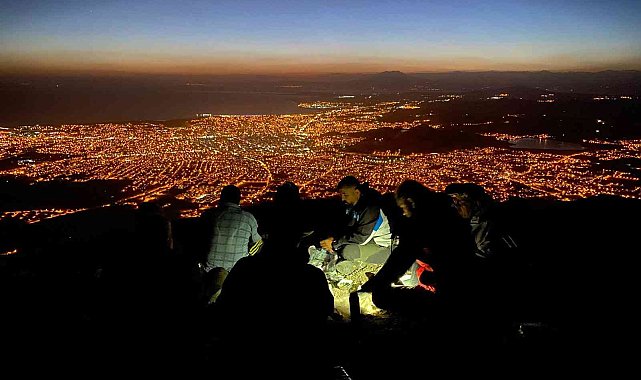 Erek Dağı'ndan gün batımı