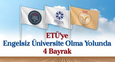 Erzurum Teknik Üniversitesi 4 Bayrak aldı