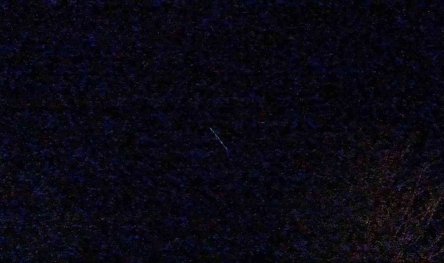 Eskişehir'de gökyüzünde görülen ışık merak uyandırdı