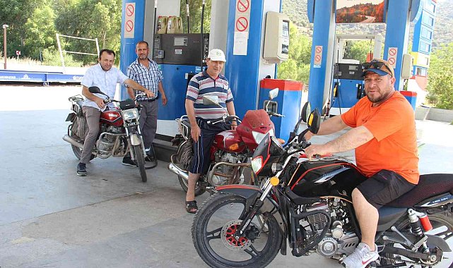 Havalar ısındı, yakıt zamlandı motosikletler kıymete bindi