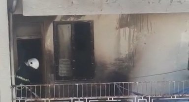 İkamet yangını korkuttu