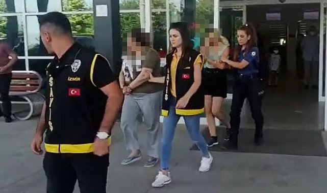 İzmir'de fuhuş operasyonu: 2 kadın tutuklandı