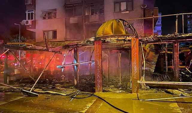 İzmir'de korkutan yangın